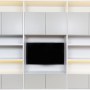 Chiswick basement | Integrated tv wall unit | Interior Designers